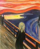 El grito de. Edvard Munch