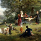 На пикнике 1884