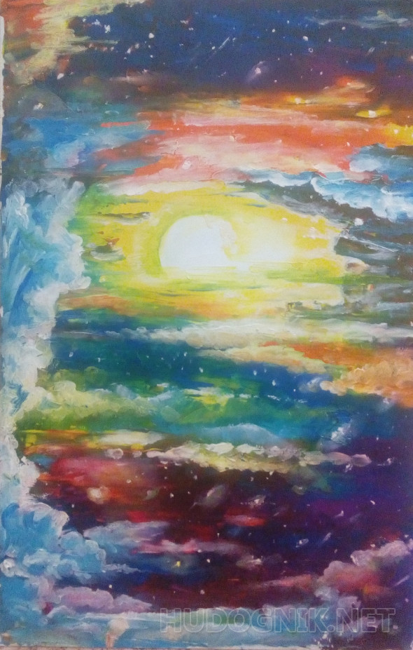 Картина Фантазия. Размеры: 33x49, Год: 2017, Цена: 4500 рублей Художник ...