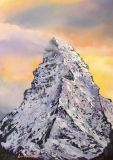 Matterhorn. La puesta de sol