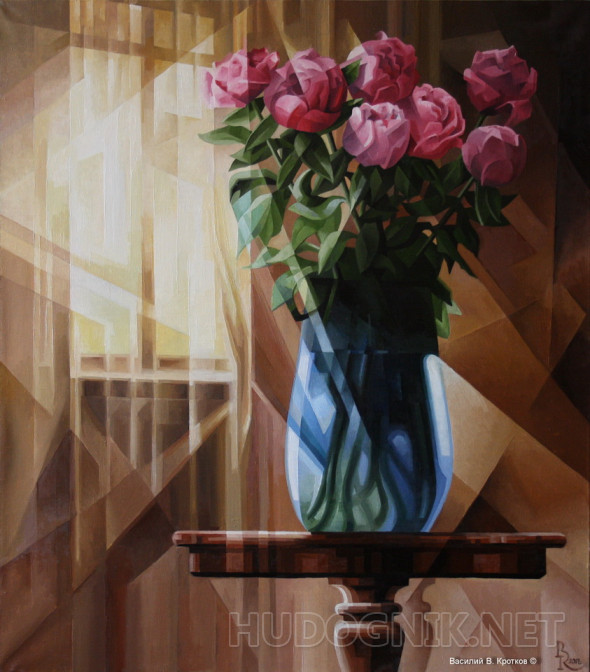 Картина Июль. Пост-кубофутуризм. Размеры: 70x80, Год: 2018, Цена ...