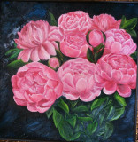 Oil painting&quot;Peonies&quot;