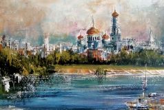Вид на Казанский собор