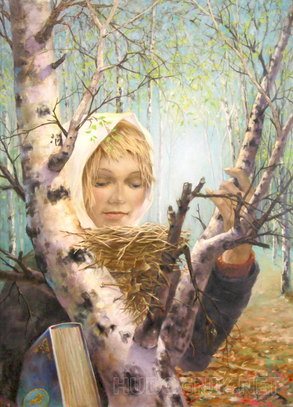 Картина "Начало" из серии "Верую". Размеры: 50x70, Год: 2018, Цена ...