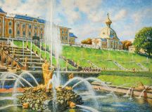 In the Kingdom of fountains. Peterhof