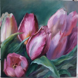 Pink tulips