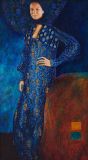 Polina eyes of Gustav Klimt