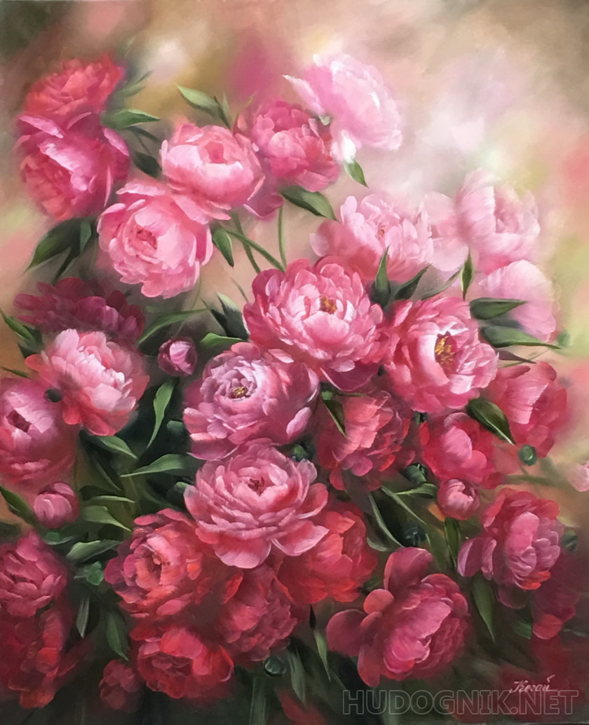 Peonies in a Sunny spill