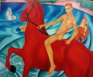 Copia de petrov-vodkin posibilidades de baño del caballo rojo