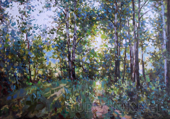 Картина Жаркое солнце июля. Размеры: 50x35, Год: 2015, Цена: 17000 ...