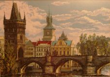 Praga. Puente de carlos