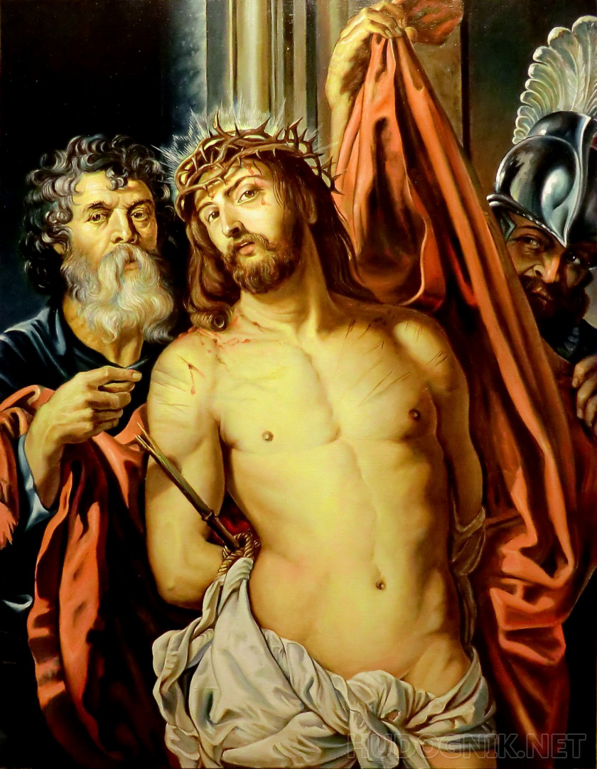 Christ crowned with thorns (copy of Rubens)