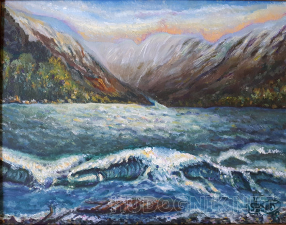 Картина Сказочный Алтай. Размеры: 45x35, Год: 2018, Цена: 4500 рублей ...