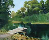 Rural pond