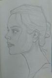 Portrait-pencil sketch