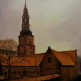 Копия Вильгельм Хаммерсхёй Церковь в Копенгагене