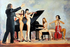 &quot;Naked orchestra&quot;