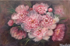 The first peonies