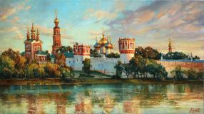 View of the Novodevichy convent