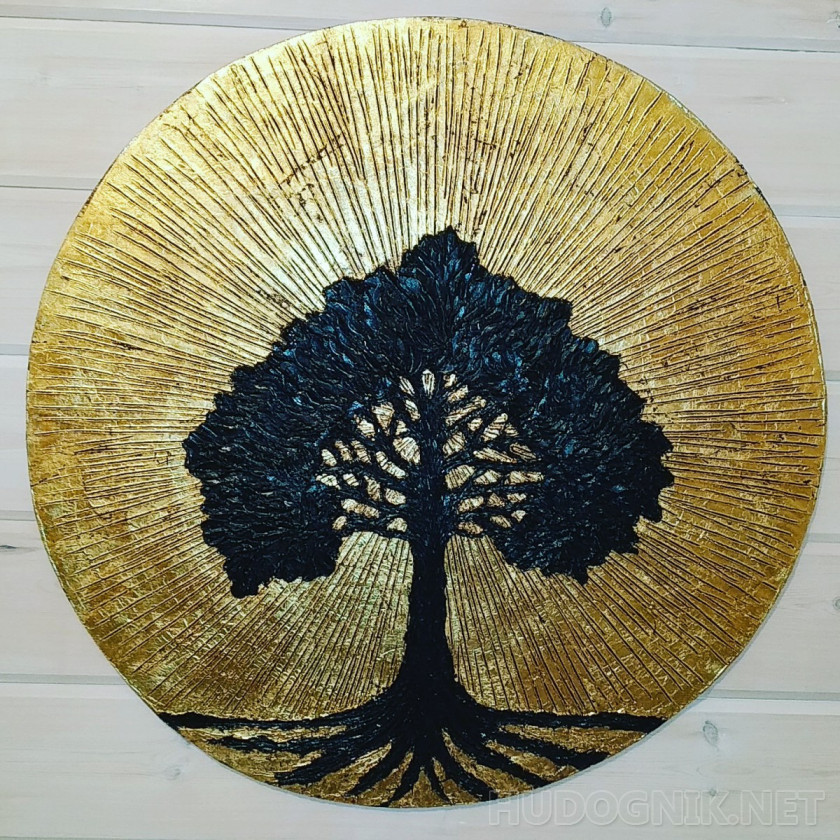 Золотая подвеска-дерево – сакральный талисман жизни
