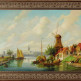 Голландский пейзаж с мельницей (копия)