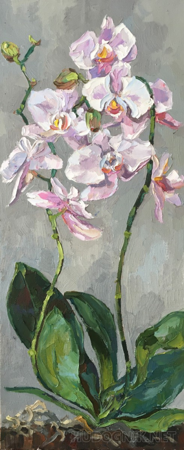 Картина Орхидея. Размеры: 20x80, Год: 2019, Цена: 14000 рублей Художник ...