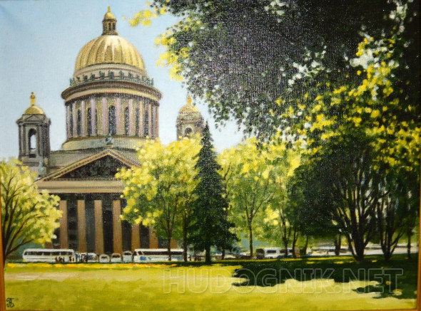 Картина Исаакиевский собор. Размеры: 40x30, Год: 2017, Цена: 6000 ...