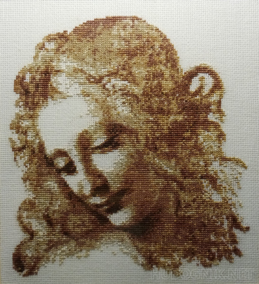 «Голова женщины» Леонардо Да Винчи