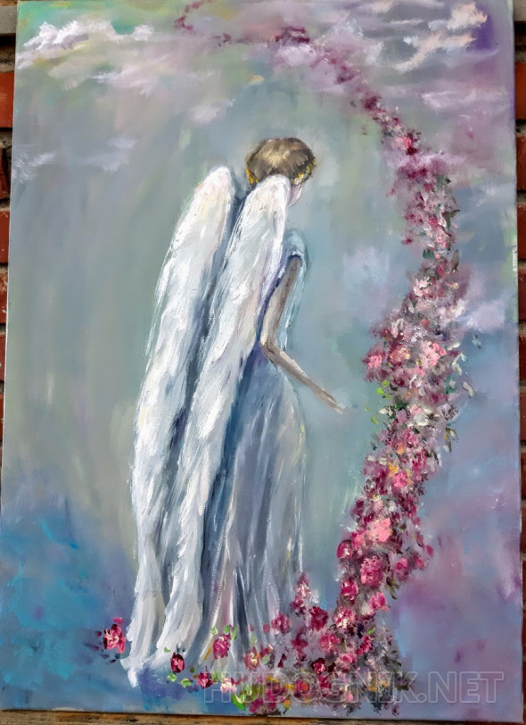 Картина Ангел. Размеры: 50x70, Год: 2019, Цена: 16000 рублей Художник ...