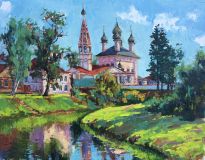 Nikolsky la iglesia en el río de la Нерехте