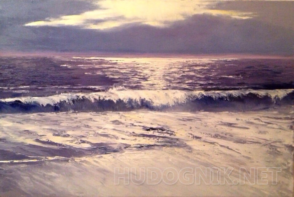 Картина Море. Размеры: 60x40, Цена: 15000 рублей Художник Гусарова Марина