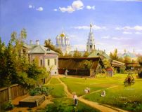 Moscow courtyard (list)