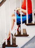 &quot;The girl on the stairs&quot;
