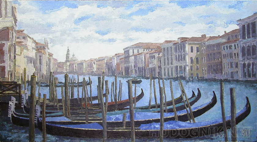 La mia Venezia, La Grande canal. Городской пейзаж