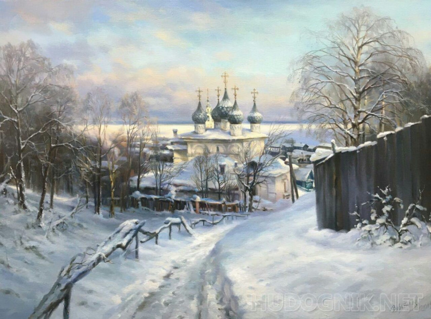 Юрьевец, la iglesia bogoyavlensky