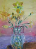 Daffodils in a vase