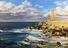 Cyprus-North, Kyrenia, lighthouse