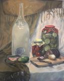 Still life with pickles