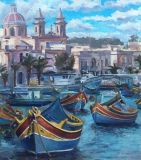 Malta, a country of color boats