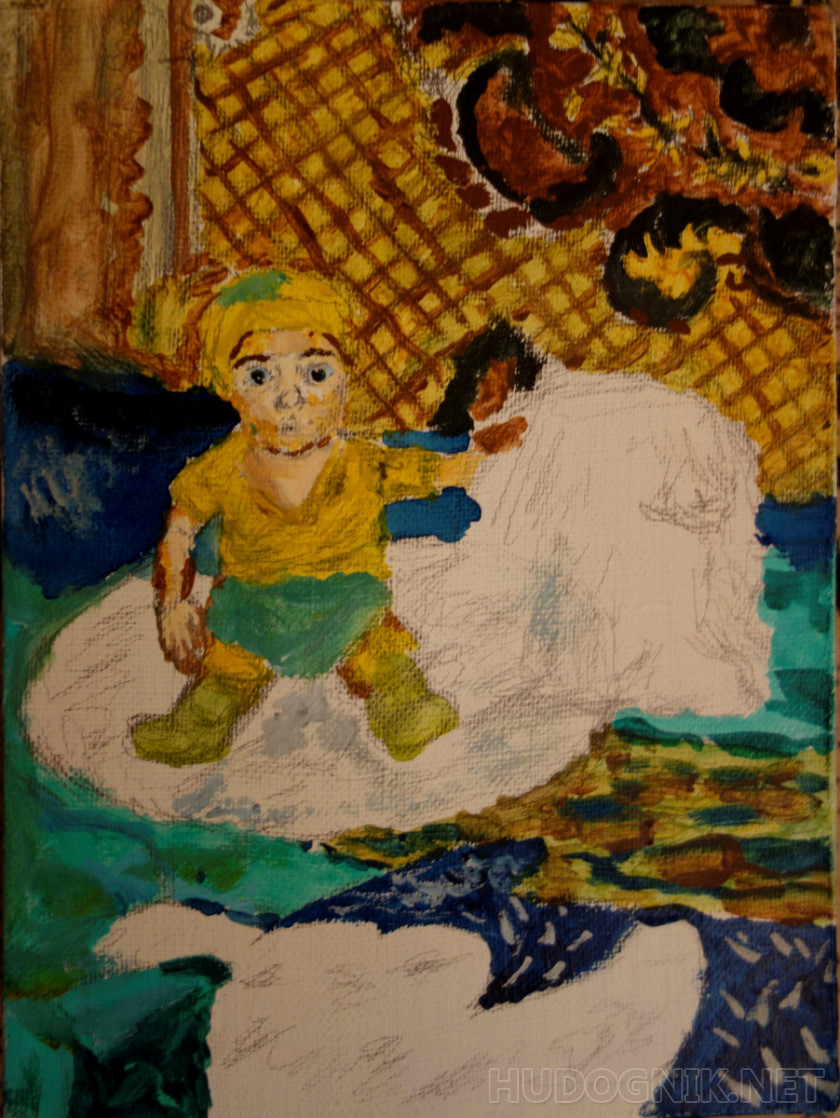 портрет племянника Тимура его первые годы жизни (1)