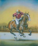 The Polo player in color