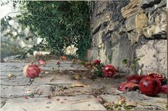 The Painting "Pomegranates"