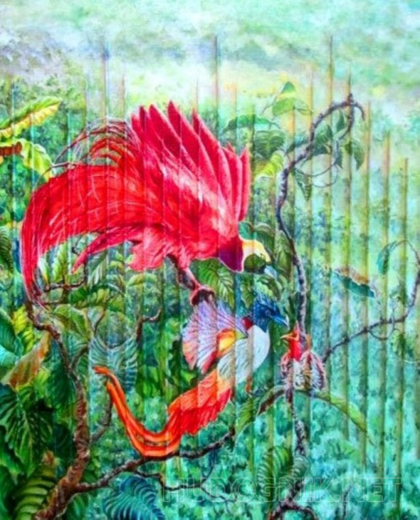 Картина Родители. Райские птицы. Размеры: 50x60, Год: 2014, Цена ...