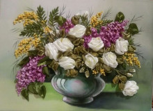 roses and lilacs