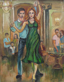 Couple dancing