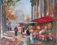 Цветочный рынок. Париж