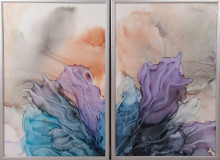 Flowers (diptych)