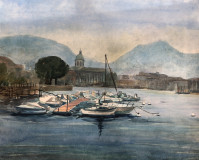 Una noche en el lago de como