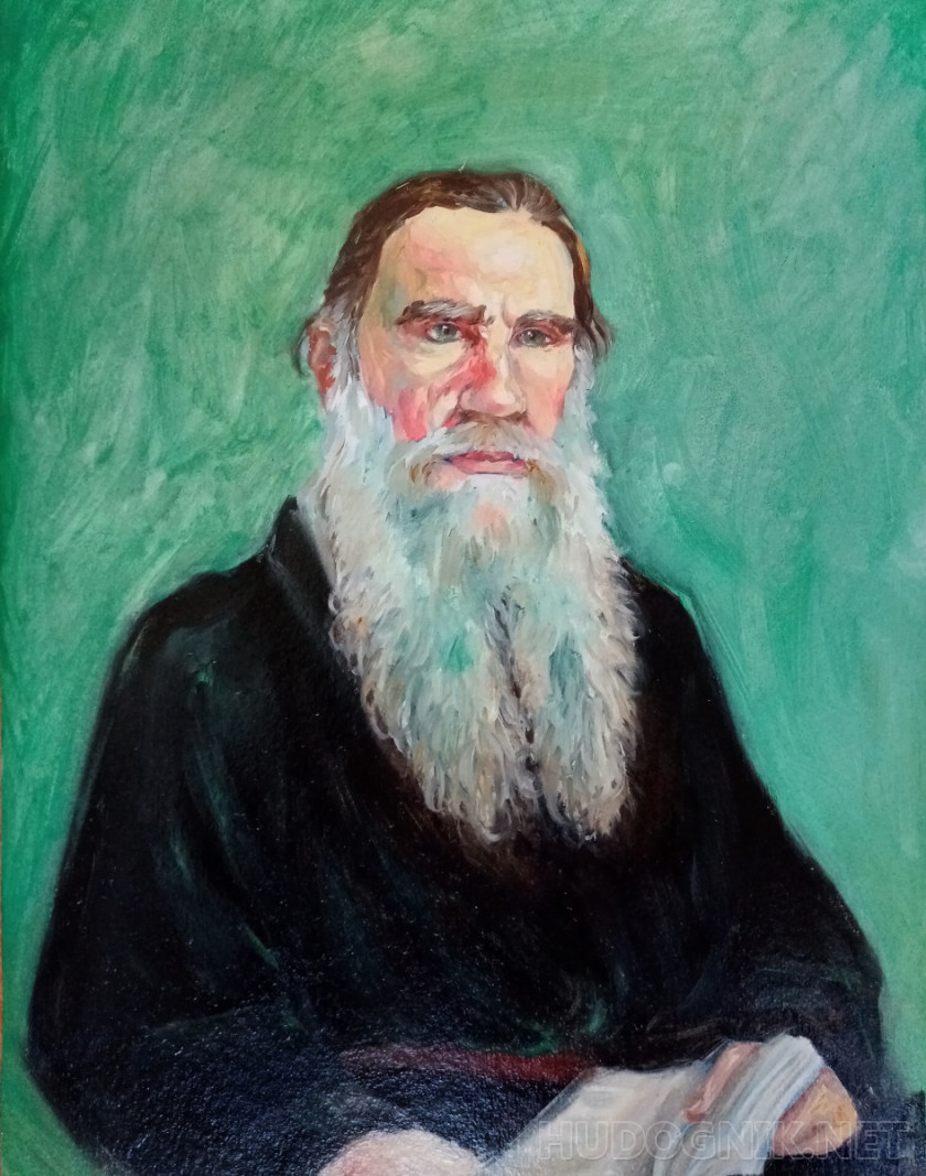 Portrait Of L. N. Tolstoy