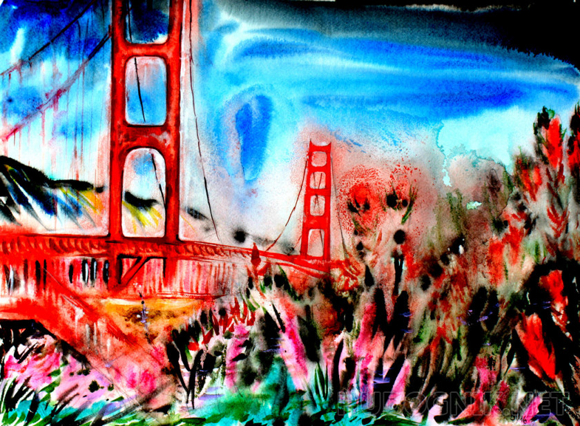 Золотые Ворота Сан-Франциско. 